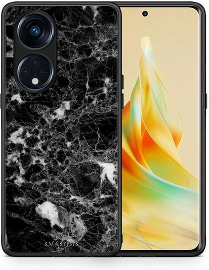 Smartfits Marble Male Back Cover Negru (Oppo Reno8T 5G, A1 Pro)