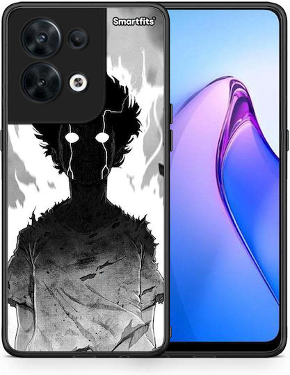 Smartfits Anime Boy Back Cover Μαύρο (Oppo Reno8)