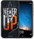 Smartfits Never Give Up Back Cover Μαύρο (Huawei Mate 10 Lite)