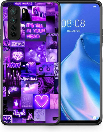 Smartfits Collage Stay Wild Back Cover Purple (Huawei P40 Lite 5G) 8428727107923_46696873099603