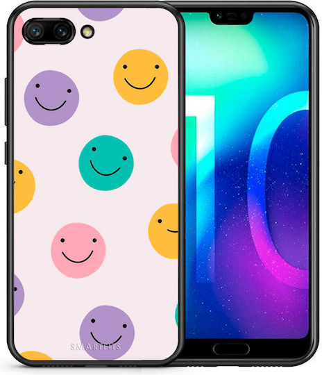 Smartfits Smiley Faces Задна корица Многоцветен (Honor 10)