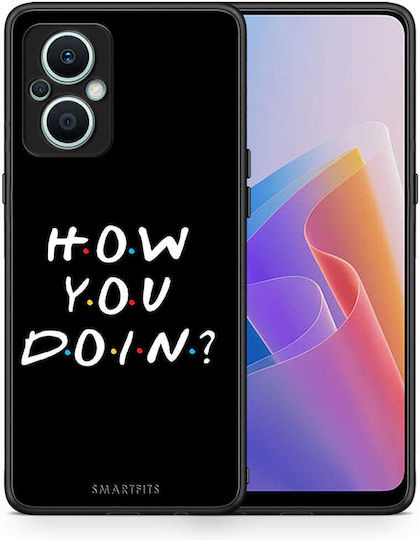 Smartfits How You Doin Back Cover Μαύρο (Oppo Reno7 Lite)
