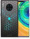 Smartfits Geometric Hexagonal Back Cover Γκρι (Huawei Mate 30 Pro)