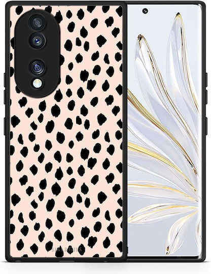 Smartfits Polka Dots Задна корица Бежов (Honor 70)