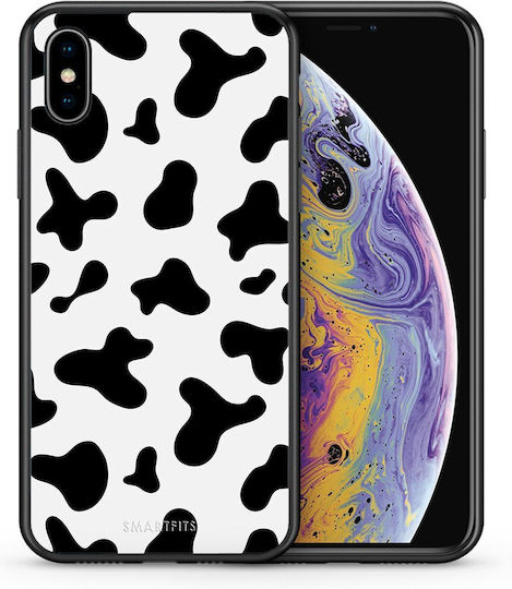 Smartfits Cow Print Back Cover (iPhone XS Max)