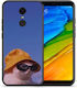 Smartfits Cat Diva Umschlag Rückseite Blau (Redmi 5)