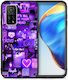 Smartfits Collage Stay Wild Back Cover Μωβ (Xiaomi Mi 10T / Mi 10T Pro)