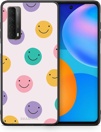 Smartfits Smiley Faces Back Cover Multicolour (Huawei P Smart 2021) 6732417171611_39877246550171