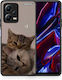 Smartfits Cats In Love Back Cover Μπεζ (Poco X5)