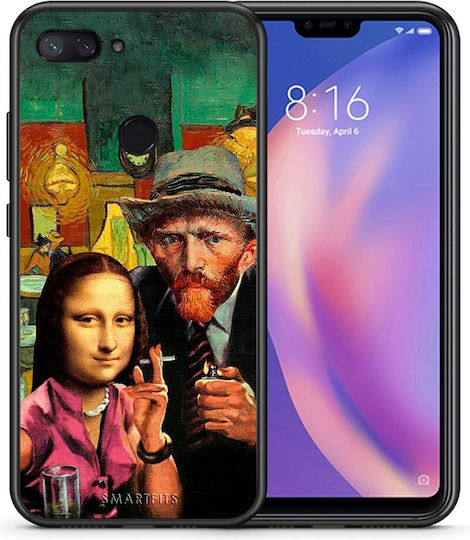 Smartfits Funny Art Back Cover Multicolour (Xiaomi Mi 8 Lite)
