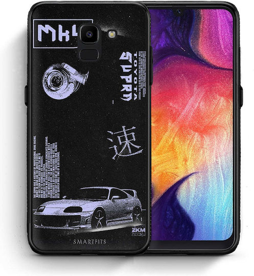 Smartfits Tokyo Drift Задна корица Черен (Galaxy J6)