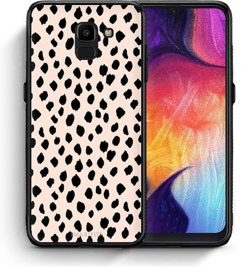 Smartfits Polka Dots Back Cover Beige (Galaxy J6)
