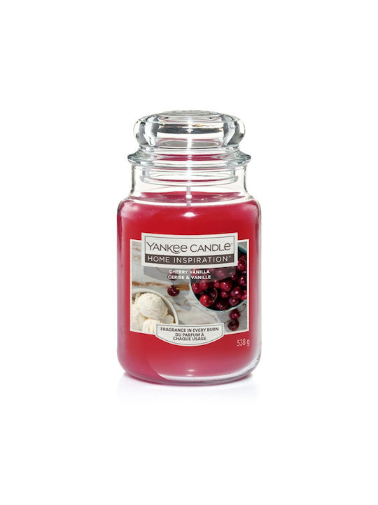 Yankee Candle Αρωματικό Κερί σε Βάζο με Άρωμα Cherry Vanilla 538gr