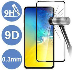 9D Tempered Glass Μαύρο (Huawei Y5p)