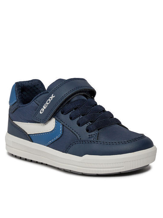 Geox Παιδικά Sneakers J Arzach Ανατομικά Navy Μπλε