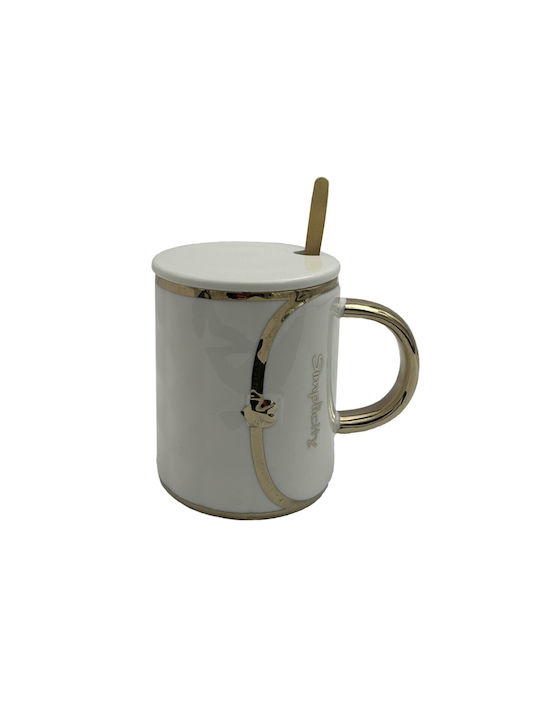 Σχέδιο Mug Ceramic White 400ml 1pcs