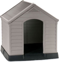 Keter Hundehütte Kunststoff Grau 95x99x99cm