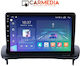 Carmedia Автомобилна Аудио Система (Блутут/USB/WiFi/GPS/Apple-Carplay/Android-Auto) с Тъчскрийн 9"