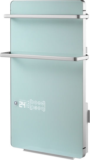 Tesy Gh Електрическа Кърпи За Закачане с Стъклен Преден Панел 200W 80x46см Бяла