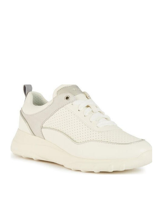 Geox D Alleniee Γυναικεία Sneakers Λευκό D35LPB05422C1R1Z