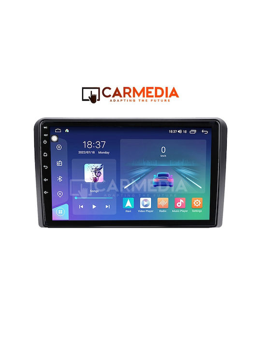 Carmedia Car Audio System Hummer H1 2007+ (Bluetooth/USB/WiFi/GPS/Apple-Carplay/Android-Auto) with Touch Screen 9"