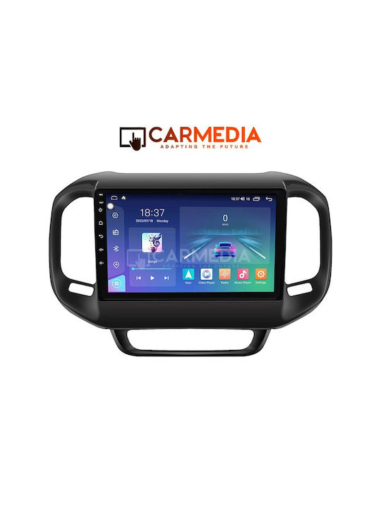Carmedia Автомобилна Аудио Система (Блутут/USB/WiFi/GPS/Apple-Carplay/Android-Auto) с Тъчскрийн 9"