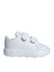 Grand Court 2.0 Παιδικά Sneakers με Σκρατς Λευκά