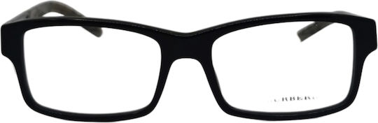 Burberry Plastic Eyeglass Frame Black BE2067 3177