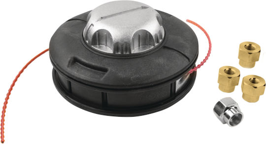 FFG Easy-Load 128 Manual Aluminum Tap & Go Strings Trimmer Head 2 Outputs M10