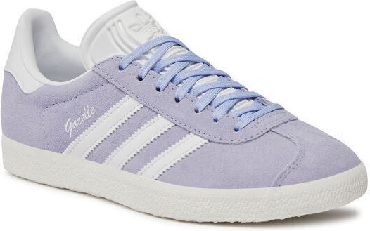 adidas gazelle silver green womens adidas Gazelle Bold Shoes - Women's - Purple / Wonder White / Gold