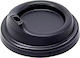 Ecocraft Disposable Cup Lids Sip Lid in Black color (100pcs)