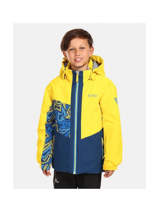 Kilpi Kids Casual Jacket with Hood Yellow