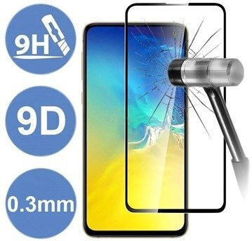 9D Full Face Tempered Glass Negru (Realme GT 2 Pro 5G)