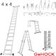 GeHock Σκάλα Αλουμινίου