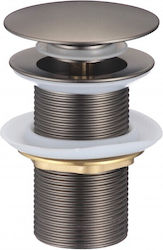 Inter Ceramic Pop Up Sink Valve Gray Inter Ceramic Pop Up Sink Valve Gray