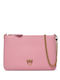 Pinko Classic Leather Women's Bag Crossbody Pink