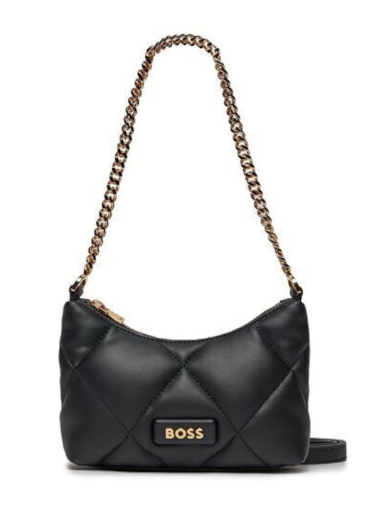 Hugo Boss Γυναικεία Τσάντα Ώμου Μαύρη