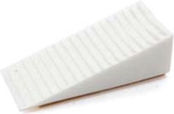 Wedge Plastic Door Stopper White