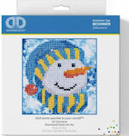 Diamond Dotz Χιονάνθρωπος Canvas Diamond Painting Kit