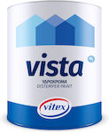 Vitex Vista Plastic Hidrocolor pentru Utilizare Intern Alb 3lt