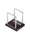 Newton's Cradle for Office Decor Accessories made of Metallic 8.5x7x9 cm in Brown color