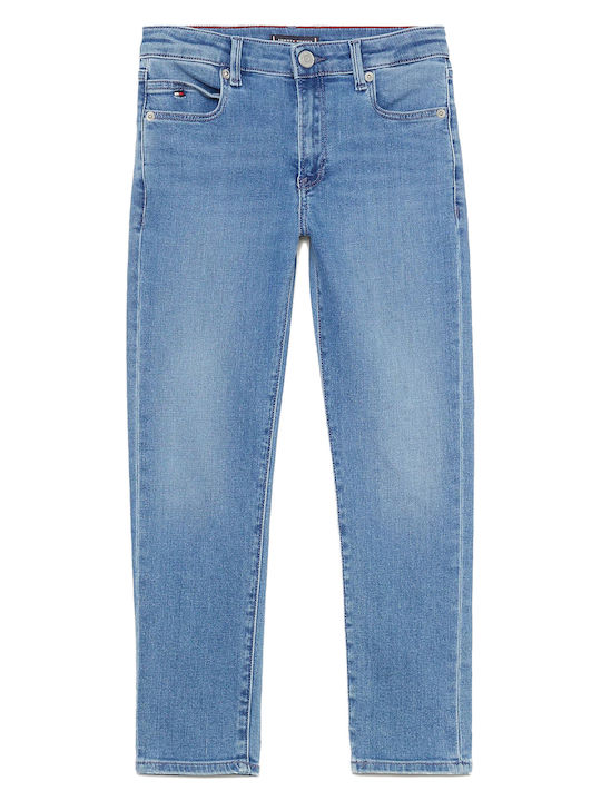 Tommy Hilfiger Pantalon Blugi Pentru Copii Denim Mid