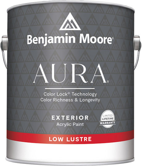 Benjamin Moore Aura Plastik Farbe für Äußeres Verwendung Weiß 946ml