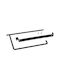 Unior Wall Mounted Metallic Paper Towel Holder Black 24x30cm 620418