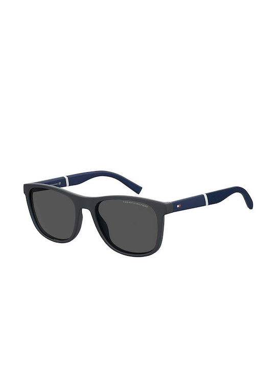 Tommy Hilfiger Men's Sunglasses with Navy Blue Plastic Frame