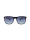 OJO Sunglasses Men's Sunglasses with Black Horn-Rimmed Frame and Gradient Polarized Lenses