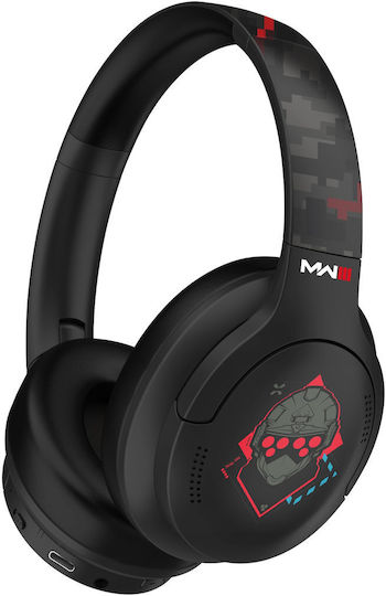 OTL Call of Duty: MW3 Wireless / Wired Kids' Over Ear Headphones with 20 Hours Playing Time and Quick Charge Black