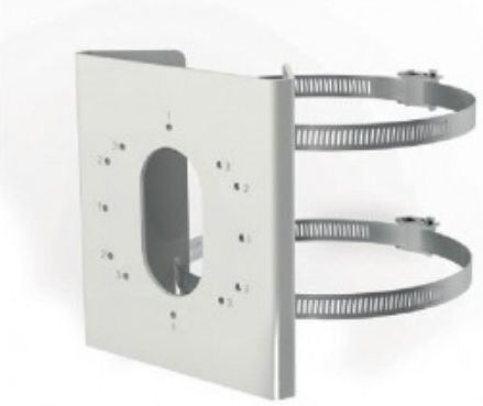 MW Power Camera Mount for CCTV Systems White 223035