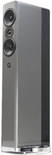 Q-Acoustics Concept 500 Ζεύγος Ηχείων Hi-Fi Δαπέδου 2 Δρόμων Έβενος