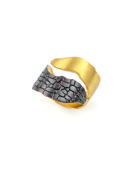 Women's Ring from Silver Gold Plated